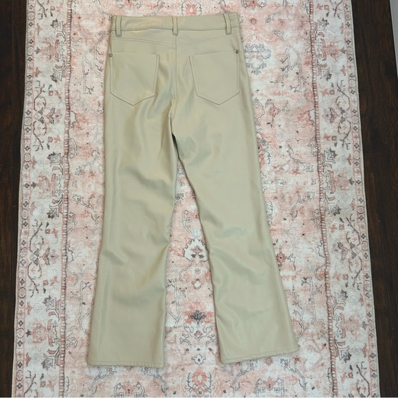 Zara leather mini flare pants - Picture 4 of 6